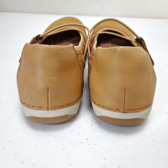 EARTH ORIGINS Suntan Patty Flats Size 6.5 - Picture 4 of 6